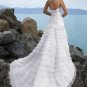 Gorgeous Multi-layer Strapless Organza Wedding Dress WM0008