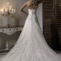 Gorgeous Appliqued Strapless Taffeta Wedding Dress WM0010