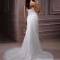Gorgeous Hand-wraped Sweetheart Chiffon Wedding Dress WM0024