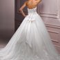 Nice Appliqued Strapless Empire A-line Wedding Dress WM0029