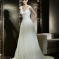 Wedding Dresses/ Wedding Gowns -- Nice Pleated V-neck Chiffon Wedding Dress SB0008