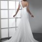 Wedding Dresses/ Wedding Gowns -- Gorgeous Slim Style One-shoulder Chiffon Wedding Dress SB0015