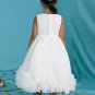 Cute and Lovely Ruffle-Hemed Princess Wedding Dress Girl Dress VG0007
