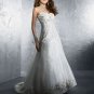 Wedding Dresses/ Wedding Gowns -- Tulle Overlaid Sweetheart Strapless A-line Wedding Dress AA0031