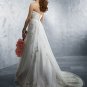 Wedding Dresses/ Wedding Gowns -- Tulle Overlaid Sweetheart Strapless A-line Wedding Dress AA0031