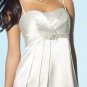 Wedding Dresses/ Wedding Gowns -- Stunning Spaghetti Strap Cocktail Wedding Dress WS0040