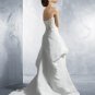 Sexy See-through Bodice with Gathered Skirt A-line Wedding Dress AA0052
