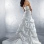 Stunning Pleated and Gathered Strapless A-line Wedding Dress AA0056