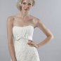 Gorgeous Appliqued Strapless A-line Wedding Dress AS0028