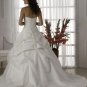 Gorgeous Stack-up Strapless Organza Wedding Dress JC0019