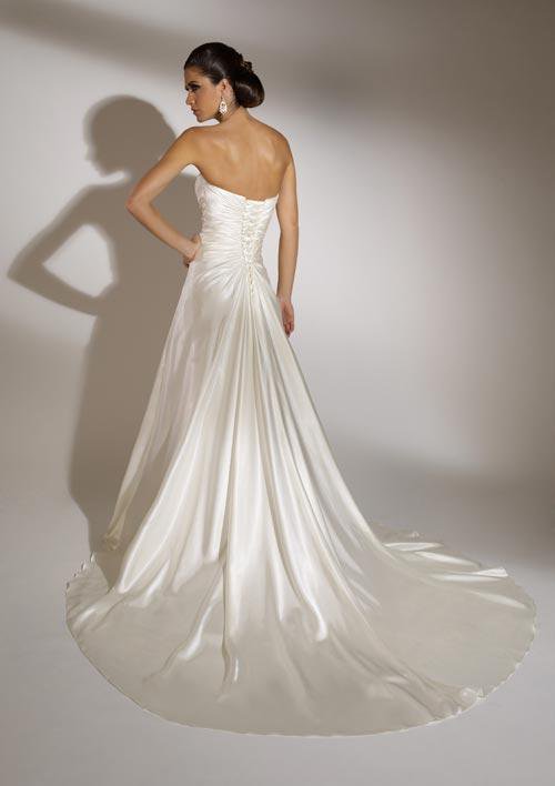 strapless a line
