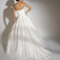 Strapless A-line Taffeta Wedding Dress JC0003