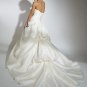 Flowers Sweetheart Strapless Organza Wedding Dress JC0001