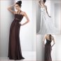 BJ0005 Halter Chiffon Full-length Wedding Dress