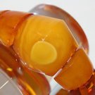 VINTAGE RUSSIAN BALTIC MARBLEIZED AMBER STRECHY BRACELET USSR SOVIET EXPO'67