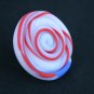 Red White & Blue Round Swirl Shaped Ring