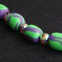 Purple and Green Bracelet