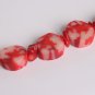 Red and Sheer Tone Necklace