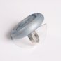 Silver and Blue Ring