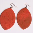 Orange and Rust Earrings