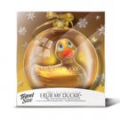 I Rub My Duckie Holiday Ball Gold