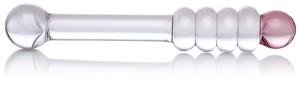 Pink Tip Clear Rings-bulk