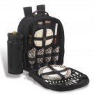 Picnic At Ascot London Picnic Backpack Cooler For Four