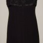 S.L.Fashions Petite Black Lace Dress: Size 12p