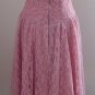 Vintage Strapless Pink Lace Dress Size: 9/10 (Today’s Size 6)