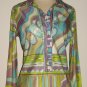 The Suburbia Graphic Print Shirtdress: Size 6
