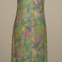 Vintage Capelet Maxi Floral Print Dress Size 8