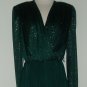 Vintage Green Jersey Sparkling Gold Jumpsuit 12