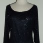 Brilliante by J.A. Black Beaded Shift Dress Size M