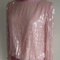 Talbots Petite collection Pink Sequins Blouse