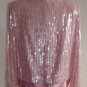Talbots Petite collection Pink Sequins Blouse