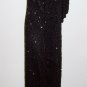 Vintage Black Beaded Evening Gown by SWEELO ~ Size M (10-12)