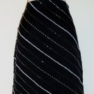 Vintage Black and White Long Skirt by Victoria