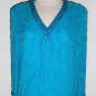Nightline Turquoise Beaded Sequined Dress Size 8