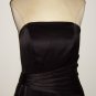 BELSOIE Black Strapless Gown: Size 4