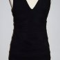 Black Elastic Banded Mini Dress Size L