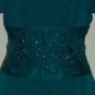 Daymor Couture by C. Mercedes Ferreira Green Wrap Dress Size 4