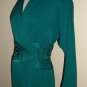 Daymor Couture by C. Mercedes Ferreira Green Wrap Dress Size 4