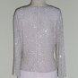 Chadwick’s Beige Beaded Evening Gown Size L (14)