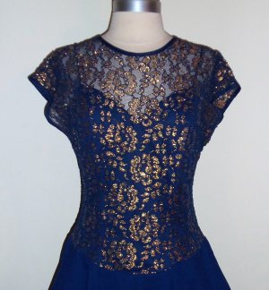 navy blue dress size 12