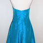 Strapless Teal Cocktail Dress Size S