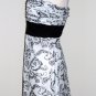 Strapless Floral Print Dress from White House Black Market Size 8