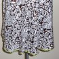 Robbie Bee Brown and White Floral Print Dress Size 12Petite