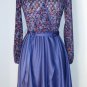 Cofa&acirc;��s Closet Vintage Floral Print Faux Wrapped Dress Size S Petite