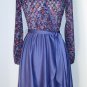 Cofa&acirc;��s Closet Vintage Floral Print Faux Wrapped Dress Size S Petite