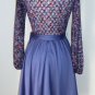 Cofa&acirc;��s Closet Vintage Floral Print Faux Wrapped Dress Size S Petite